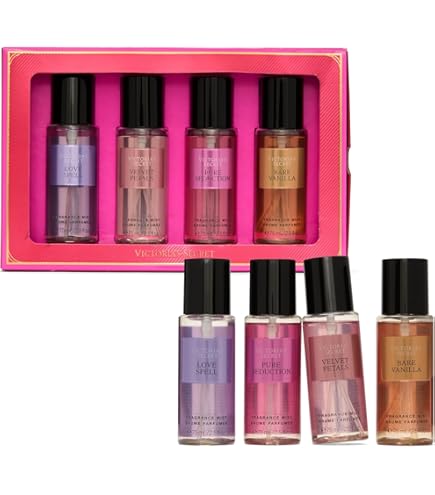 Victoria’s Secret 4 本セット Amazon.com : Victoria's Secret 4 Piece Eau De Parfum Mini Gift Set